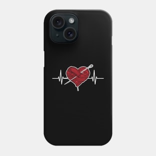 Knitting Heartbeat Phone Case