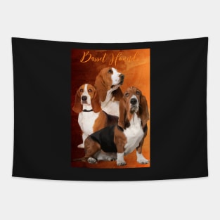 Basset Hound Composite Tapestry