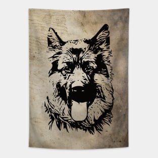 German Shepherd Tapestry