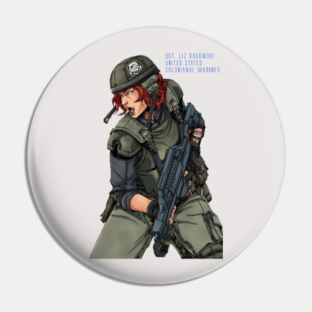 Colonial Ragowski Pin by RAGS