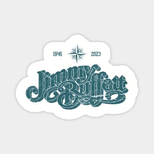 Jimmy Buffett Latitudes Vintage Magnet
