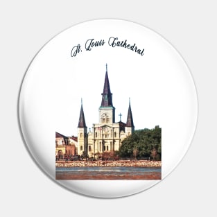 Saint Louis Cathedral Pin