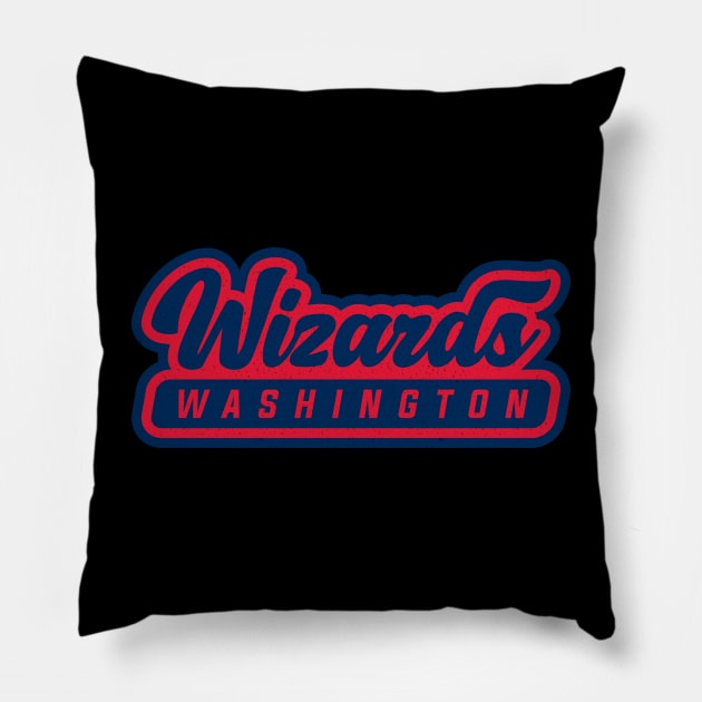 Washington Wizards 01 Pillow by Karambol