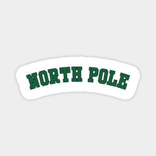 North Pole Varsity Magnet