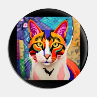 gatto design Pin