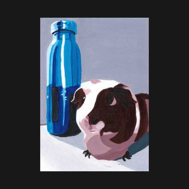 Guinea Pig and Water Bottle by Elora0321