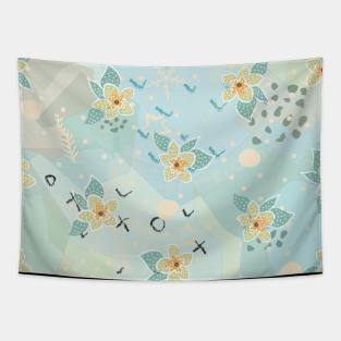 Floral Pattern Tapestry