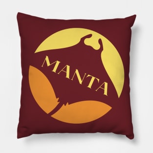 Manta Ray Pillow