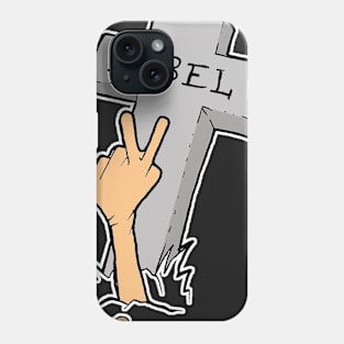 rebel to the death Phone Case