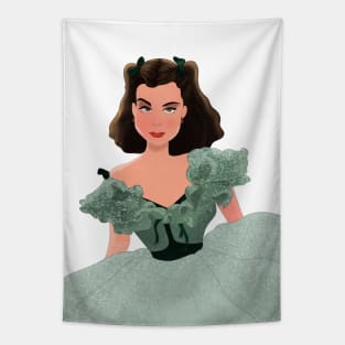 Scarlett O'Hara - Gone with the Wind Fanart Tapestry