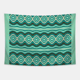 Ethnic geometric pattern Tapestry