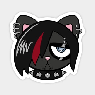 Cheer Up Emo Cat! Magnet