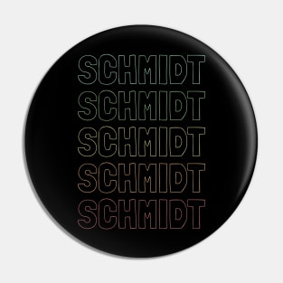 Schmidt Name Pattern Pin