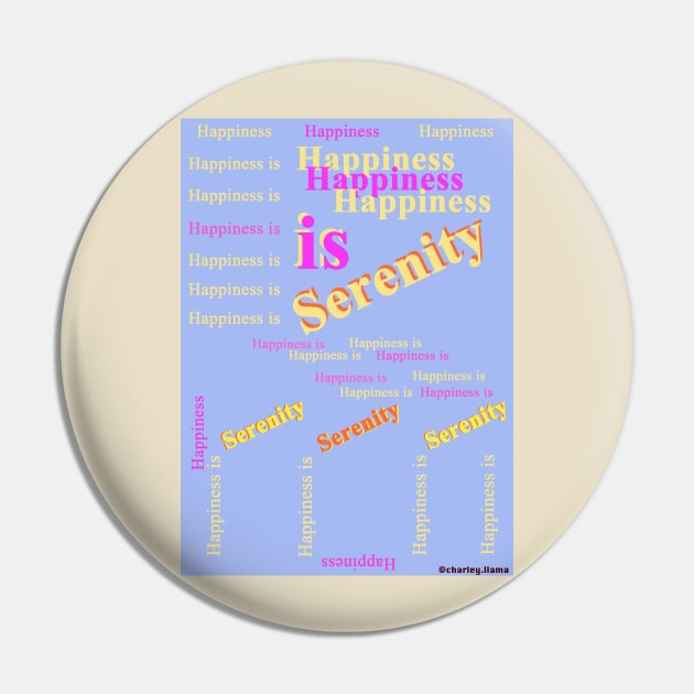 Happiness Pin by charleyllama