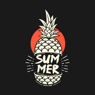 Summer Pineapple Fruit T-Shirt