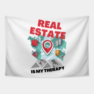 Real Estate is my Therapy Tapestry