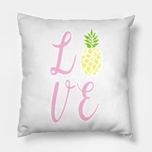 Love pineapple Pillow