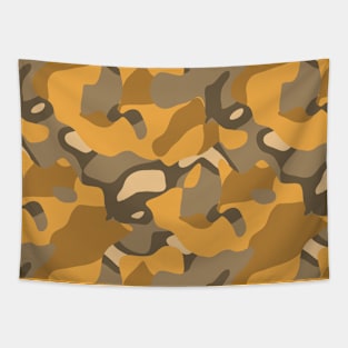 Camo Yellow Tapestry