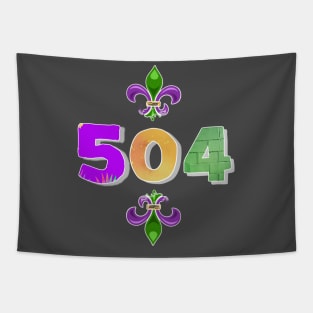 504 Mardi Gras Nola Tapestry