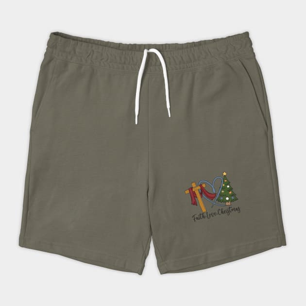 Faith Love Jesus Christmas Present by The WYLD Tribe