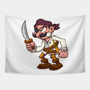 Cartoon Pirate Tapestry