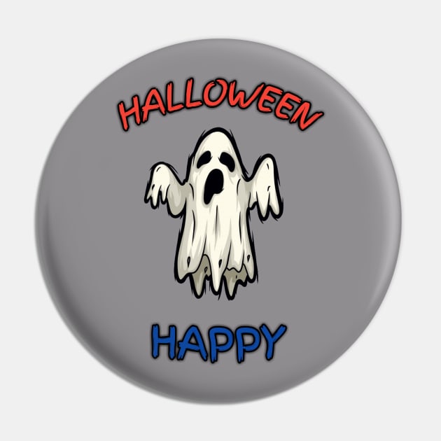 Halloween ghost Pin by StoreMoustafa