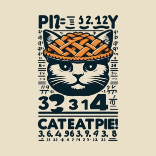 Cat Eat Pi3 T-Shirt