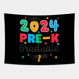 Class 2024 Pre-K Graduate Preschool Graduation Kids Summer Tapestry