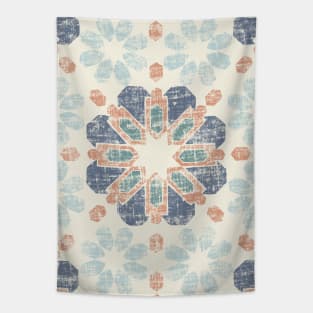 Moroccan Tile - Periwinkle Tapestry