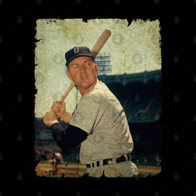 Al Kaline - Detroit Tigers, 1973 by Krizleberation