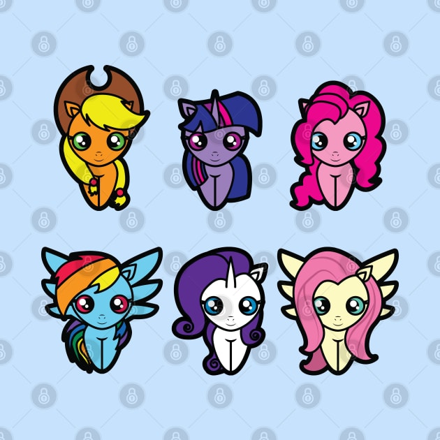 My Little Pony Tooniefied by Tooniefied