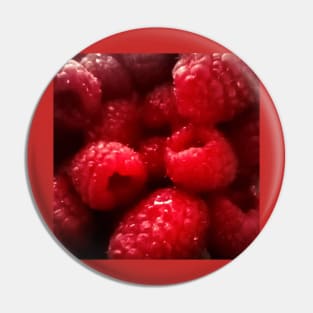 Fresh Raspberries Pin