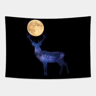 Cosmic Stag Tapestry