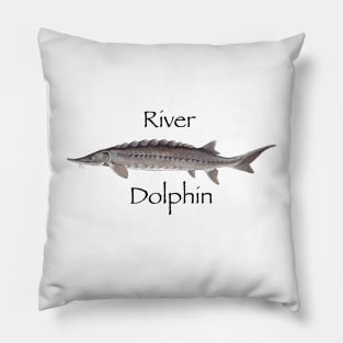 River Dolphin Pillow