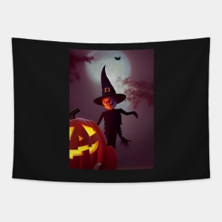 SPOOKY HALLOWEEN Tapestry