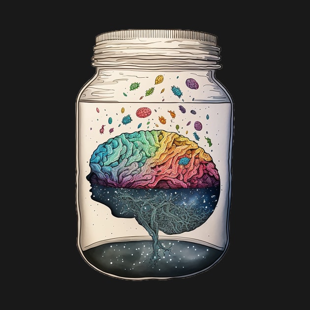 Brain In A Jar by The Symbol Monger