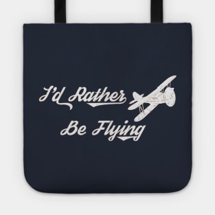 I'd Rather Be Flying [Da Vinci] Tote