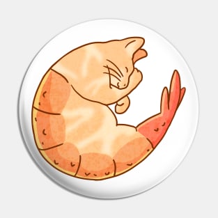 Shrimpy Cat Pin