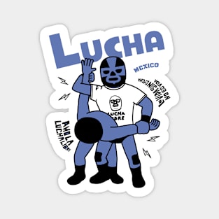 AMO LA LUCHA LIBRE13 Magnet