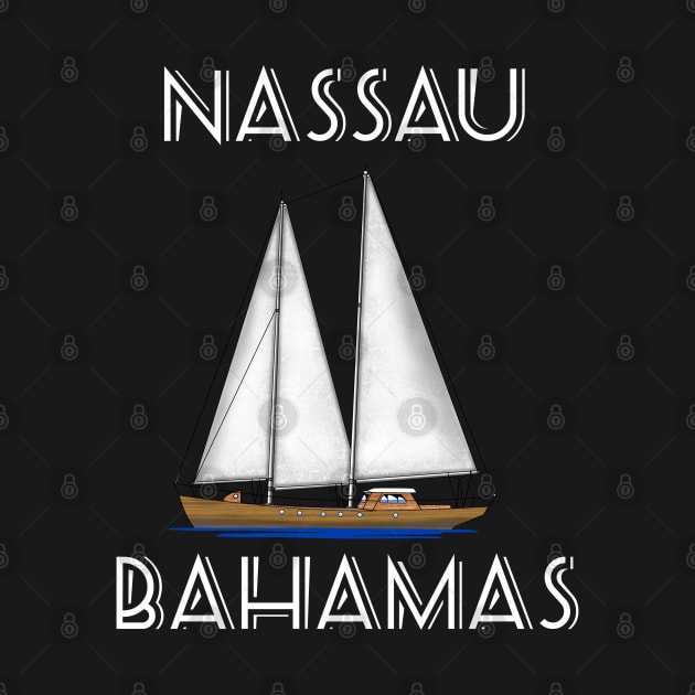 Sailing Nassau Bahamas by macdonaldcreativestudios