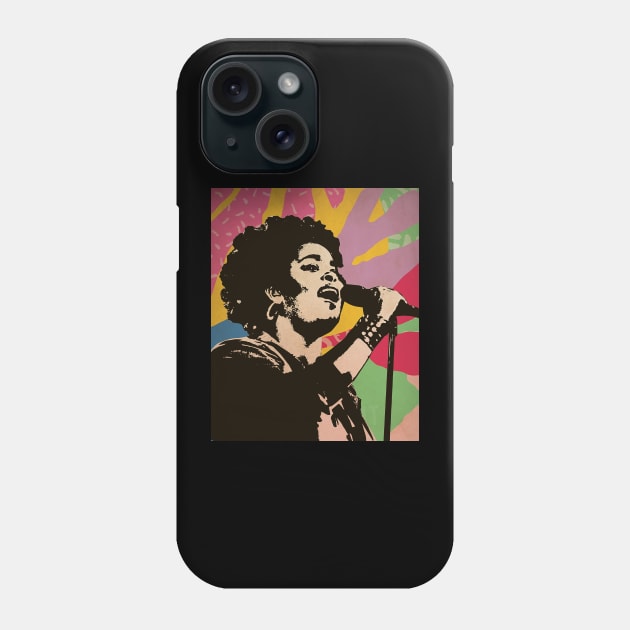 Vintage Poster - Jill Scott Style Phone Case by Pickle Pickle