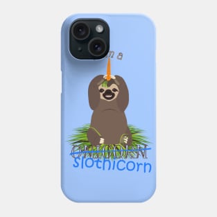 I am a slothicorn Phone Case