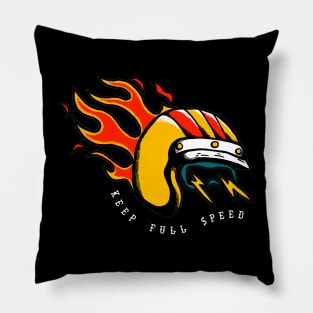 Keep Full Speed Pillow