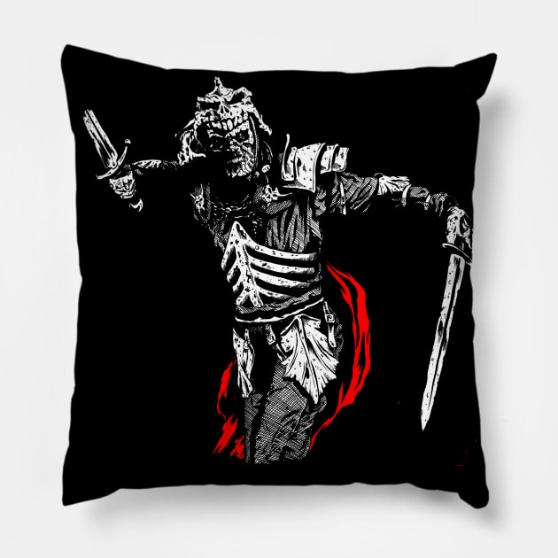 Evil Ash Pillow by JonathanGrimmArt