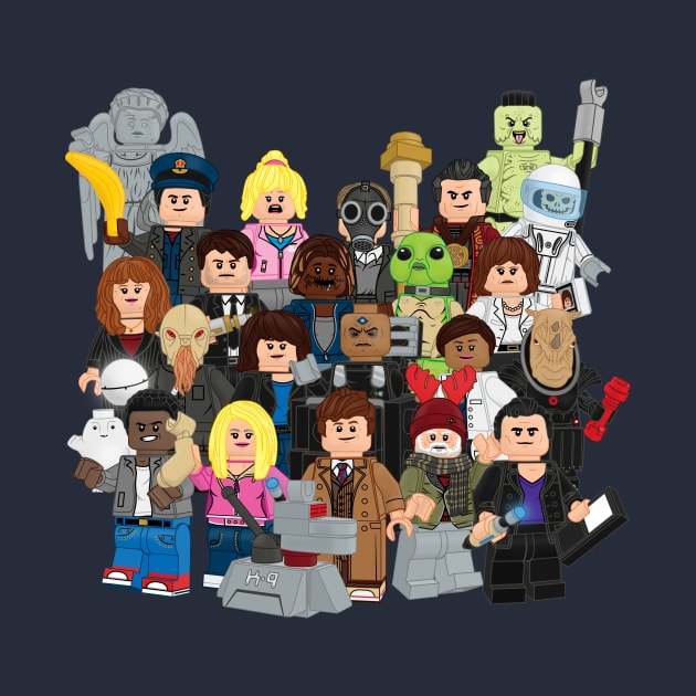 Lego Doctor Who Characters by ovofigures