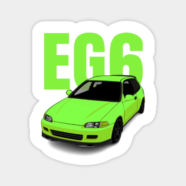 EG6 Magnet by MOTOSHIFT