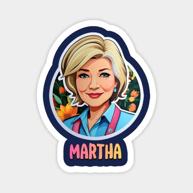 Martha Magnet by Wavey's