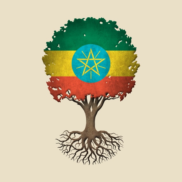 Tree of Life with Ethiopian Flag by jeffbartels