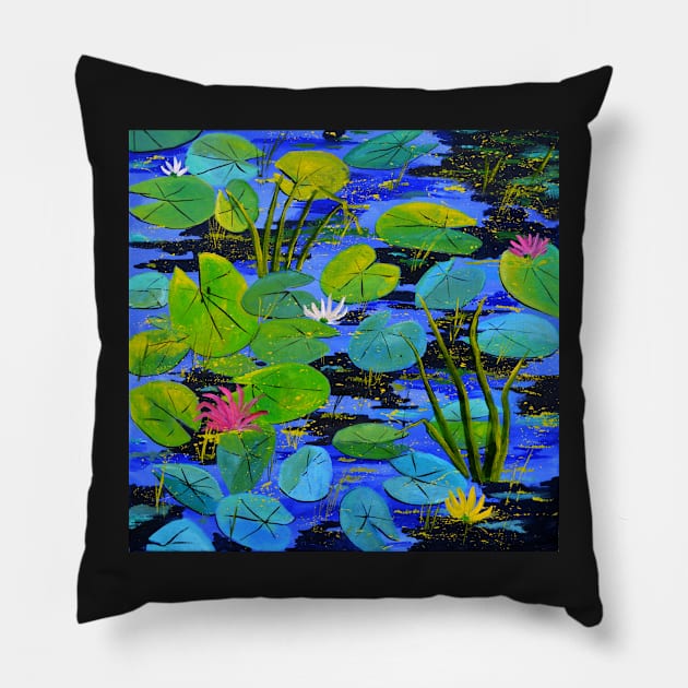 pond 8861 Pillow by calimero