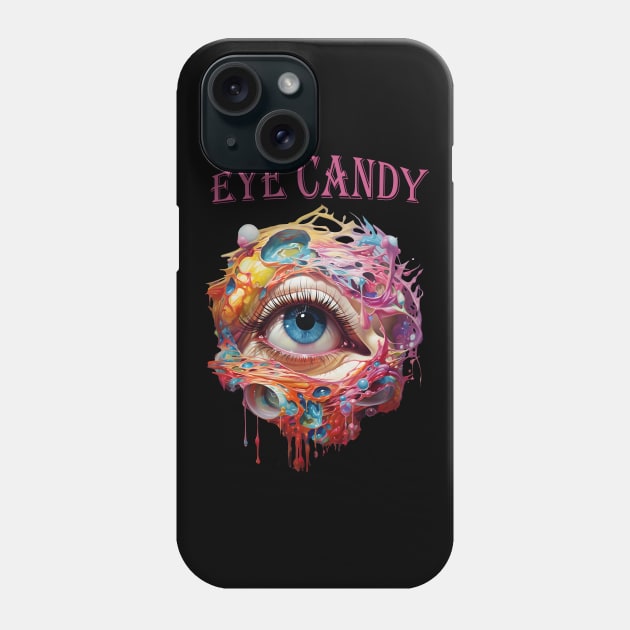 Eye Candy Phone Case by TooplesArt